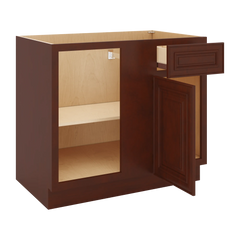 J&K Mahogany J5 Base Blind Corner - 39"W