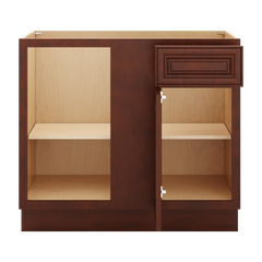 J&K Mahogany J5 Base Blind Corner - 39"W