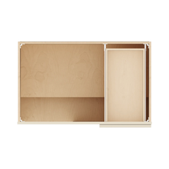 J&K Pearl Glazed H9 Base Blind Corner - 39"W