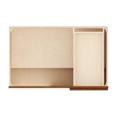 J&K Mocha Glazed K10 Base Blind Corner - 39"W