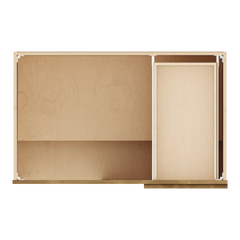 J&K Butterscotch B8 Base Blind Corner - 39"W