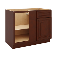 J&K Mahogany J5 Base Blind Corner - 42" W