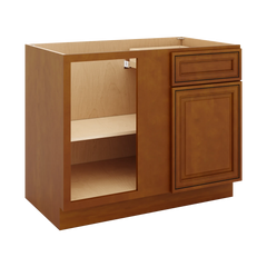 J&K Mocha Glazed K10 Base Blind Corner - 42" W
