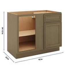 J&K Hazel H8 Base Blind Corner - 42" W