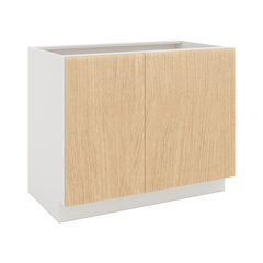 Modernform Cabinet Natural Oak 42" W X 34 1/2" H X 24" D Blind Base Cabinet