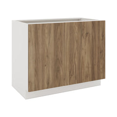 Modernform Cabinet Walnut 42" W X 34 1/2" H X 24" D Blind Base Cabinet