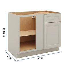 J&K Pebble B6 Base Blind Corner - 42" W