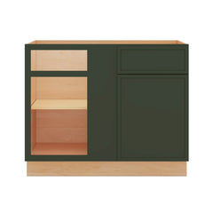 Modernform Cabinet Slim Sage Green 42" W X 34 1/2" H X 24" D Blind Base Cabinet