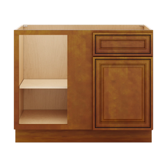 J&K Mocha Glazed K10 Base Blind Corner - 42" W