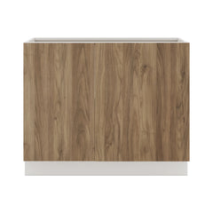 Modernform Cabinet Walnut 42" W X 34 1/2" H X 24" D Blind Base Cabinet