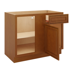 J&K Mocha Glazed K10 Base Blind Corner - 42" W