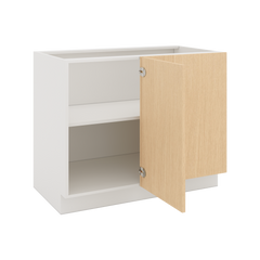 Modernform Cabinet Natural Oak 42" W X 34 1/2" H X 24" D Blind Base Cabinet