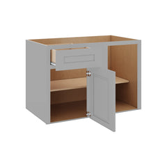 J&K Castle Grey S5 Base Blind Corner - 42" W