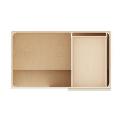 J&K Pearl Glazed H9 Base Blind Corner - 42" W