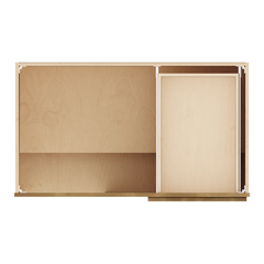 J&K Butterscotch B8 Base Blind Corner - 42" W