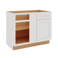 Modernform Cabinet White Shaker 42" W X 34 1/2" H X 24" D Blind Base Cabinet