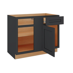 Modernform Cabinet Onyx Black Shaker 42" W X 34 1/2" H X 24" D Blind Base Cabinet