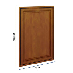 J&K Mocha Glazed K10 Dummy Door Panel 21" W