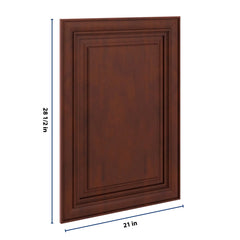 J&K Mahogany J5 Dummy Door Panel 21" W