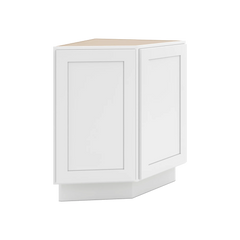 CNC Luxor White 24" W Base End Cabinet