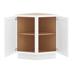 CNC Luxor White 24" W Base End Cabinet