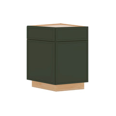 Modernform Cabinet Slim Sage Green 24" W X 34 1/2" H X 24" D Base End Corner Cabinet