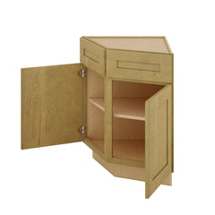 Modernform Cabinet Natural Shaker 24" W X 34 1/2" H X 24" D Base End Corner Cabinet