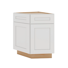 Modernform Cabinet White Shaker 24" W X 34 1/2" H X 24" D Base End Corner Cabinet