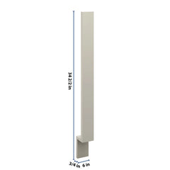 J&K Pebble B6 Base Filler 3" W x 34 1/2" H