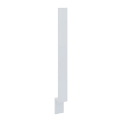 J&K White Shaker S8 Base Filler 3" W x 34 1/2" H
