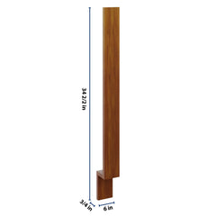 J&K Mocha Glazed K10 Base Filler 3" W x 34 1/2" H