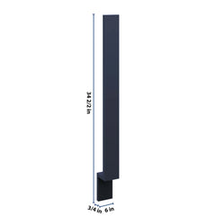 J&K Naval B7 Base Filler 3" W x 34 1/2" H