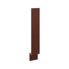 J&K Mahogany J5 Base Filler 6" W x 34 1/2" H