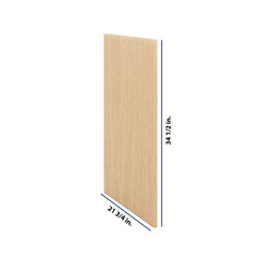 Modernform Cabinet Natural Oak 3/4" W X 34 1/2" H 21 3/4" D Base End Panel