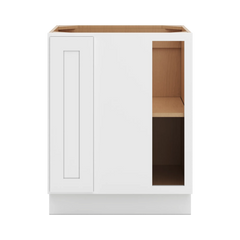 CNC Luxor 5-Piece White 36 To 39" W X 34 1/2" H Full Height Blind Base Cabinet