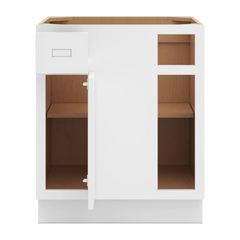 CNC Luxor 5-Piece White 36 To 39" W X 32 1/2" H Blind Base Cabinet