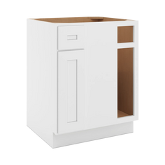 CNC Luxor 5-Piece White 36 To 39" W X 34 1/2" H Blind Base Cabinet