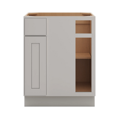 CNC Luxor Misty Grey 36 To 39" W X 34 1/2" H Blind Base Cabinet