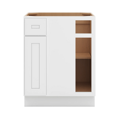 CNC Luxor 5-Piece White 36 To 39" W X 34 1/2" H Blind Base Cabinet