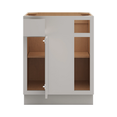 CNC Luxor Misty Grey 36 To 39" W X 34 1/2" H Blind Base Cabinet