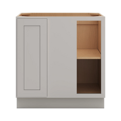 CNC Luxor Misty Grey 39 To 42" W X 34 1/2" H Full Height Blind Base Cabinet