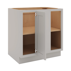 CNC Luxor Misty Grey 39 To 42" W X 34 1/2" H Full Height Blind Base Cabinet