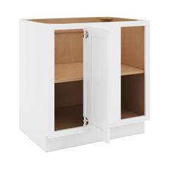 CNC Luxor White 39 To 42" W X 34 1/2" H Full Height Blind Base Cabinet