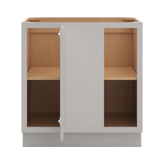 CNC Luxor Misty Grey 39 To 42" W X 34 1/2" H Full Height Blind Base Cabinet