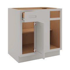 CNC Luxor 5-Piece Misty Grey 39 To 42" W X 34 1/2" H Blind Base Cabinet