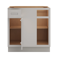 CNC Luxor 5-Piece Misty Grey 39 To 42" W X 34 1/2" H Blind Base Cabinet