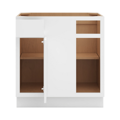 CNC Luxor White 39 To 42" W X 34 1/2" H Blind Base Cabinet