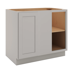 CNC Luxor 5-Piece Misty Grey 42 To 45" W X 34 1/2" H Full Height Blind Base Cabinet