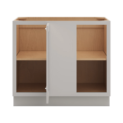 CNC Luxor Misty Grey 42 To 45" W X 34 1/2" H Full Height Blind Base Cabinet