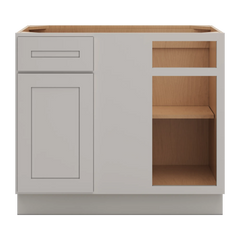 CNC Luxor 5-Piece Misty Grey 42 To 45" W X 34 1/2" H Blind Base Cabinet